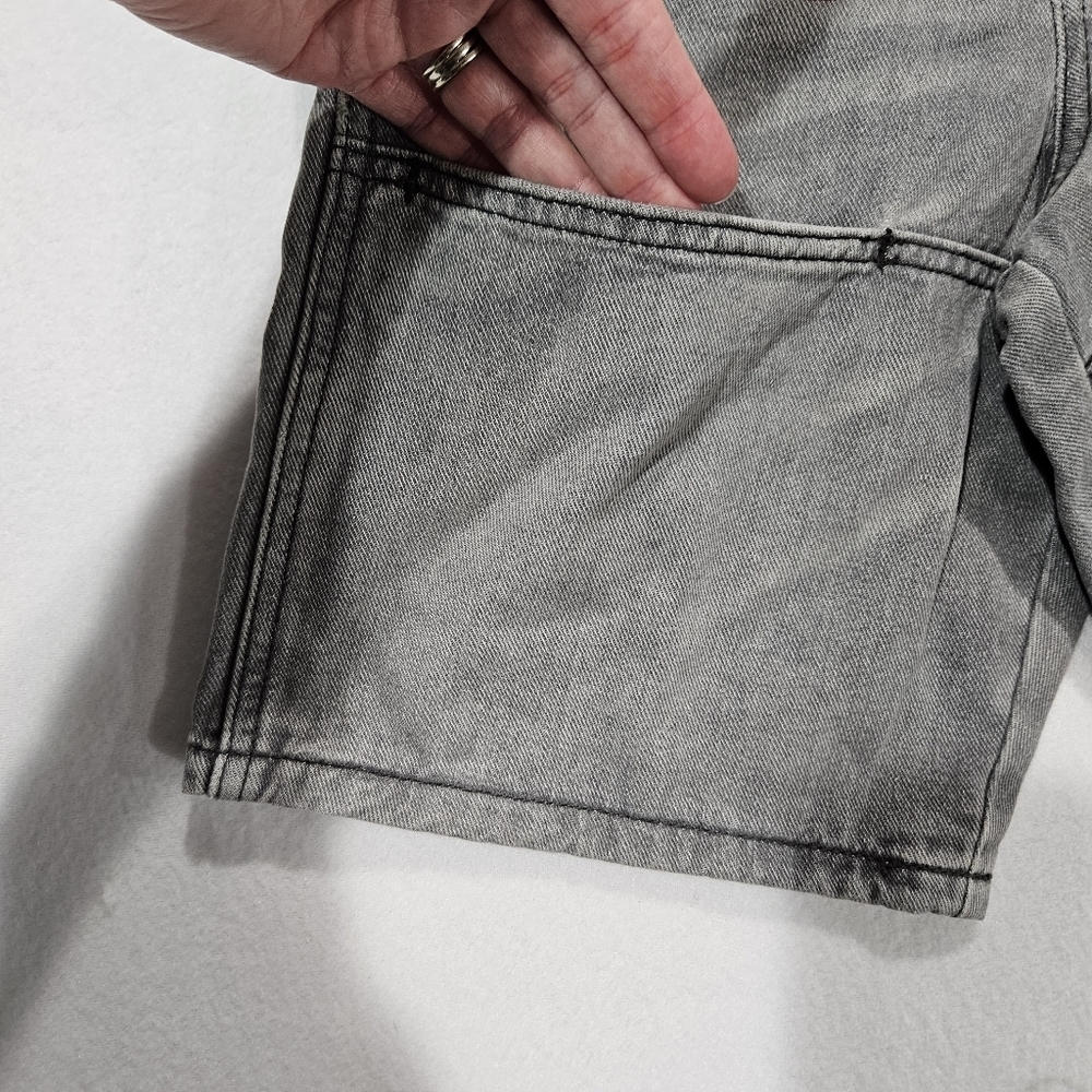 Wrangler Five Star Skater Relaxed Boys Gray Pull On Shorts Size L Size 10-12‎ - Picture 4 of 9